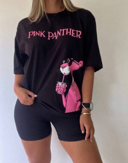 تيشرت اوفر سايز كم