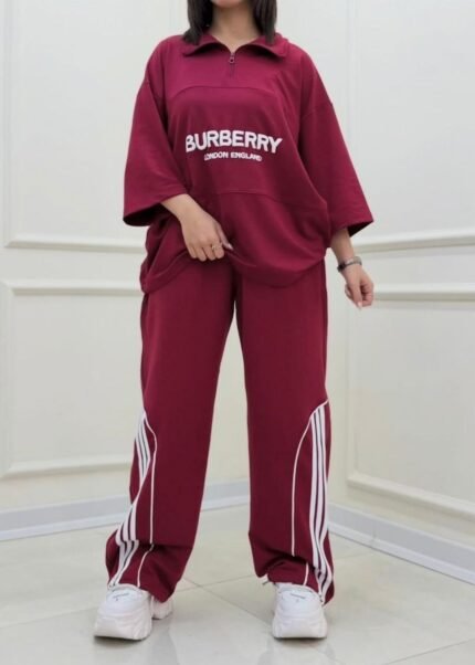 BURBERRY تيشيرت سيت اوفر سايز