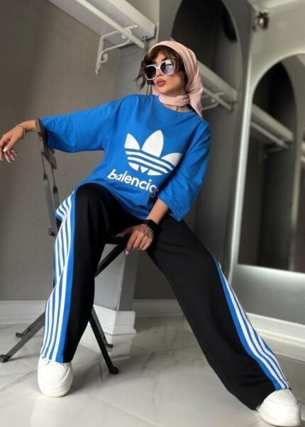 Balenciaga تيشيرت سيت اوفر سايز