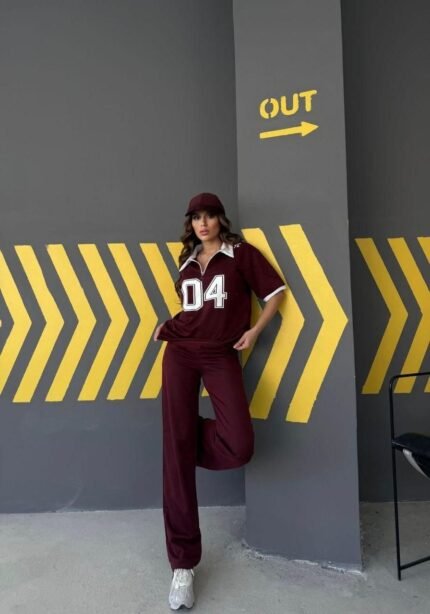 تيشيرت سيت اوفر سايز بلياقة بولو