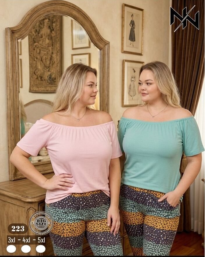 بيجاما برمودا صيفي حريمي “ميكي وميني” كاروهات رقيقة (Copy) بيجاما برمودا صيفي حريمي “ميكي وميني” كاروهات رقيقة (Copy)